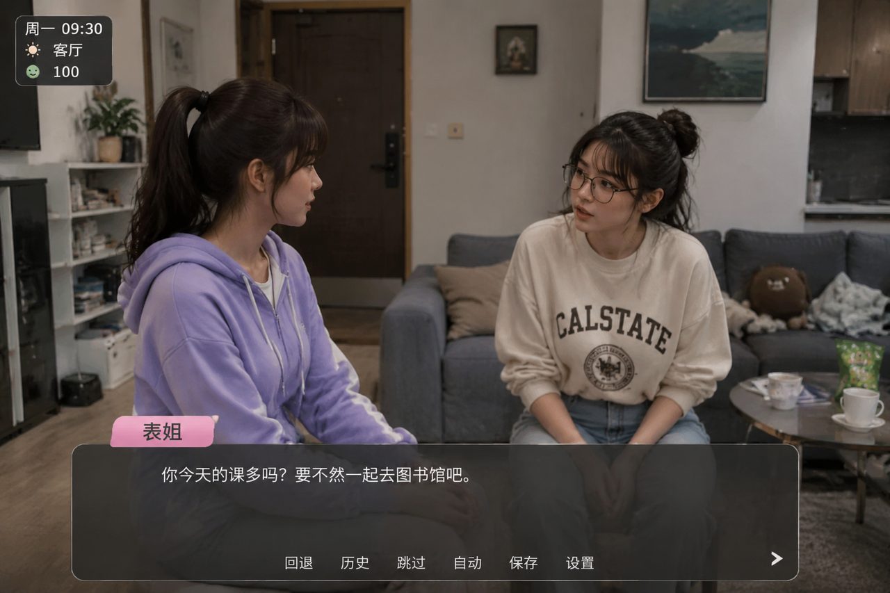 我的可爱表姐 主线事件 画面 6