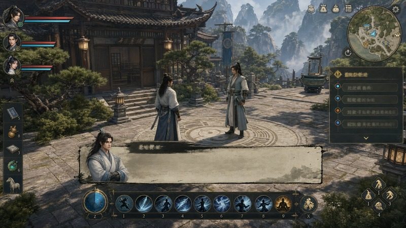 金庸群侠传5爱与死仙狐MOD六周年 探索场景 专题图 3