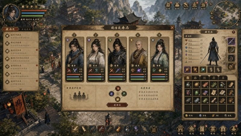 金庸群侠传5爱与死仙狐MOD六周年 故事片段 内容截图 5
